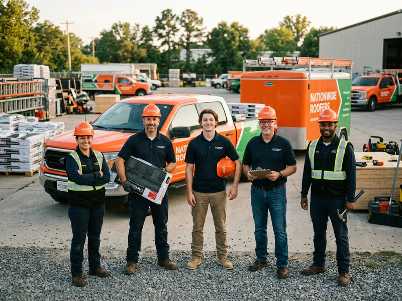 Natiowide Roofers - roof installation in New Iberia near me